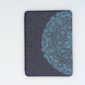 Amazon Intricate Blue and Black Tablet Case